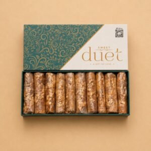 Sweet Duet Assorted Bellam Putharekulu 10 Piece GI Tagged Atreyapuram Jaggery Gift Box