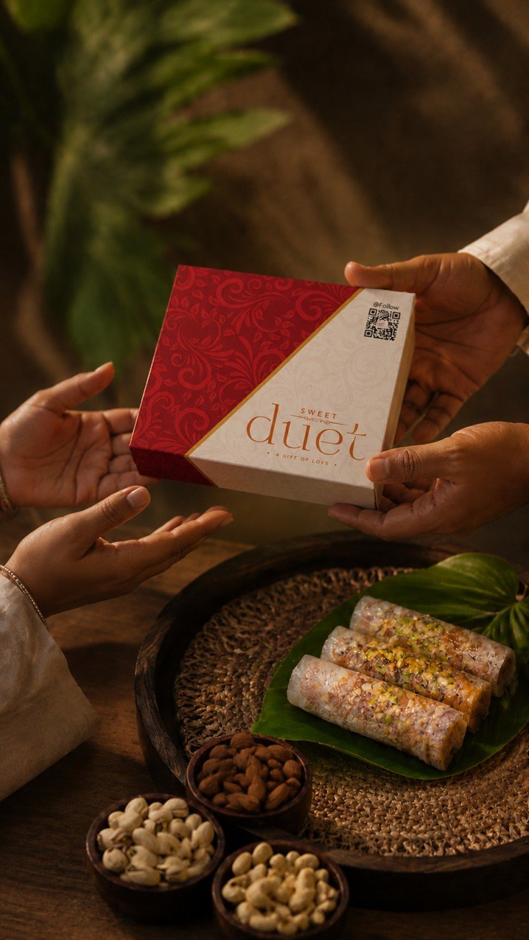 Luxury Bellam Putharekulu Gifting by Sweet Duet